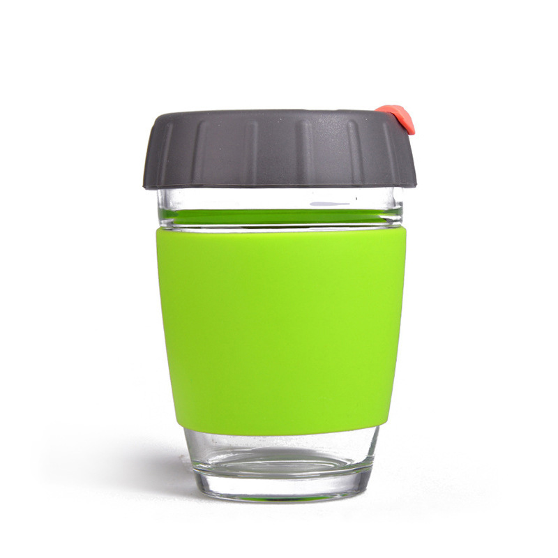 硅膠杯套，定制硅膠杯套【杯身+蓋子】