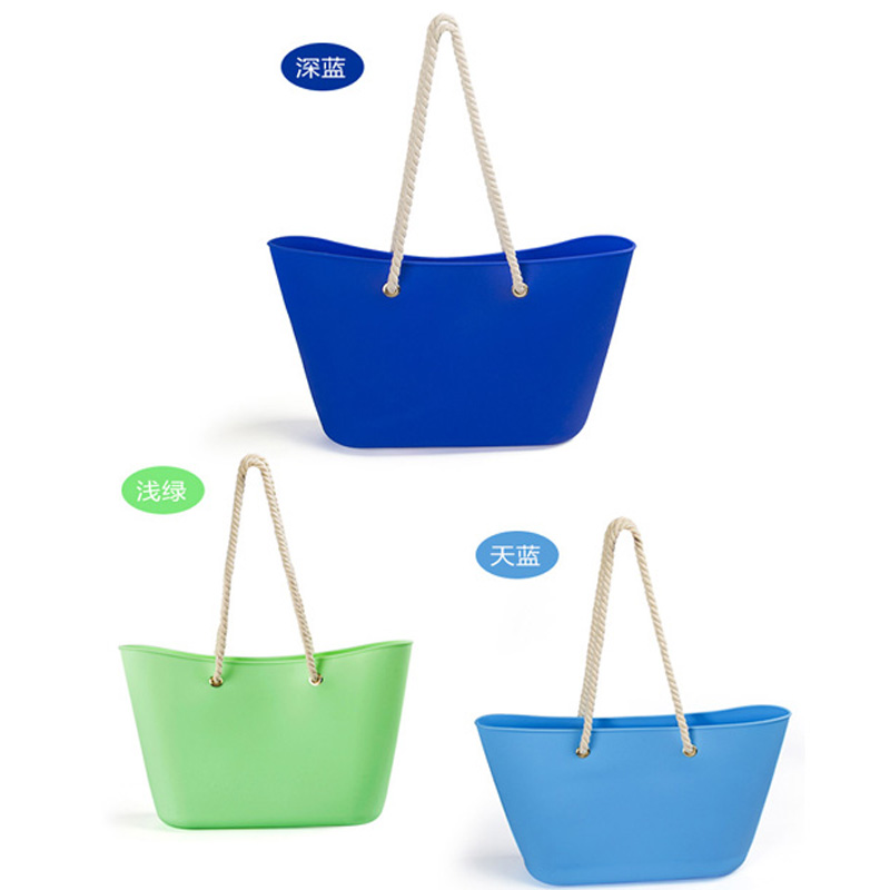 硅膠手提包，硅膠沙灘包廠家定制