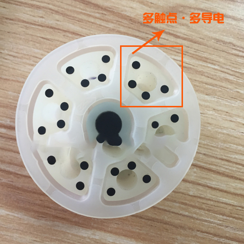 多導(dǎo)電觸點(diǎn)硅膠按鍵 多導(dǎo)電觸點(diǎn)硅膠按鍵
